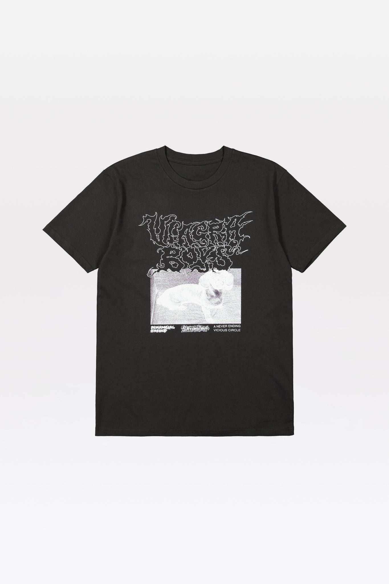 CRISIS T-SHIRT (COAL BLACK)