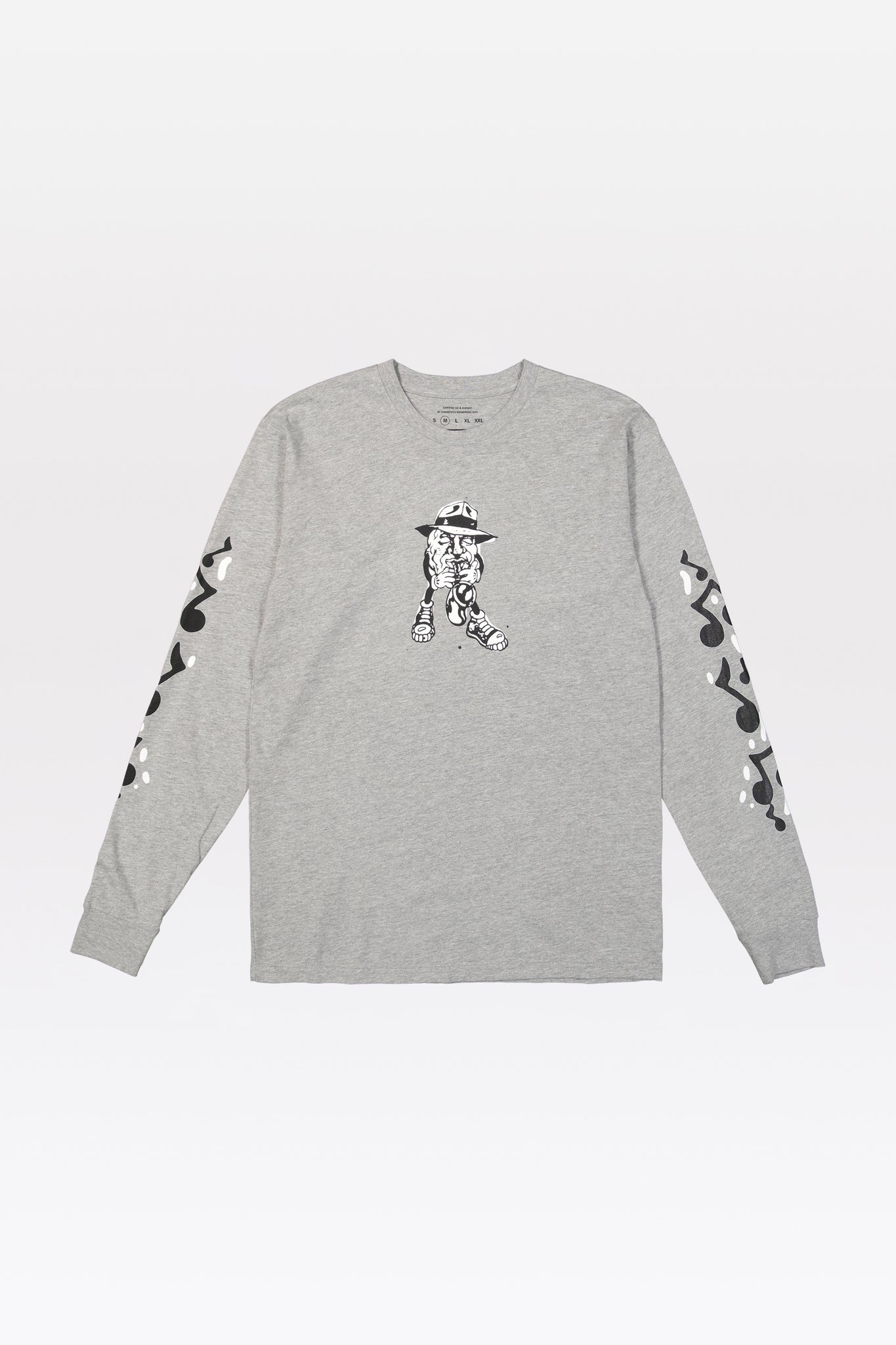 THAT DUDE LONGSLEEVE T-SHIRT (HEATHER GREY) (EU TOUR EDITION)