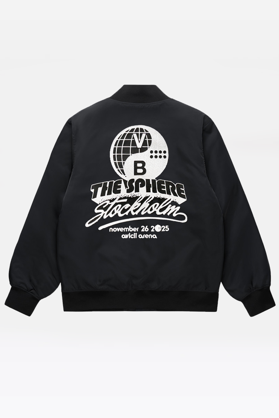 THE SPHERE BOMBER JACKET (BLACK) – Viagra Boys Official Merchandise