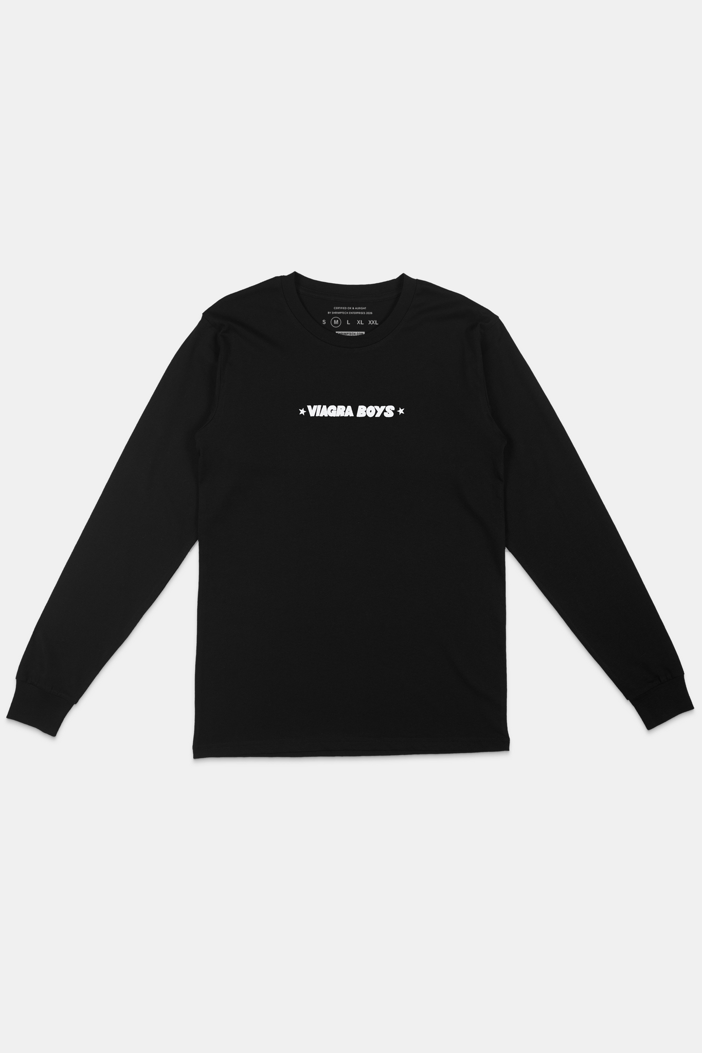 CONSISTENCY OF ENERGY LONGSLEEVE T-SHIRT (WASHED BLACK) – Viagra