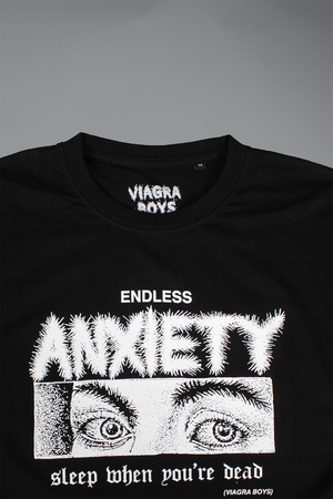 ENDLESS ANXIETY T-SHIRT / BLACK