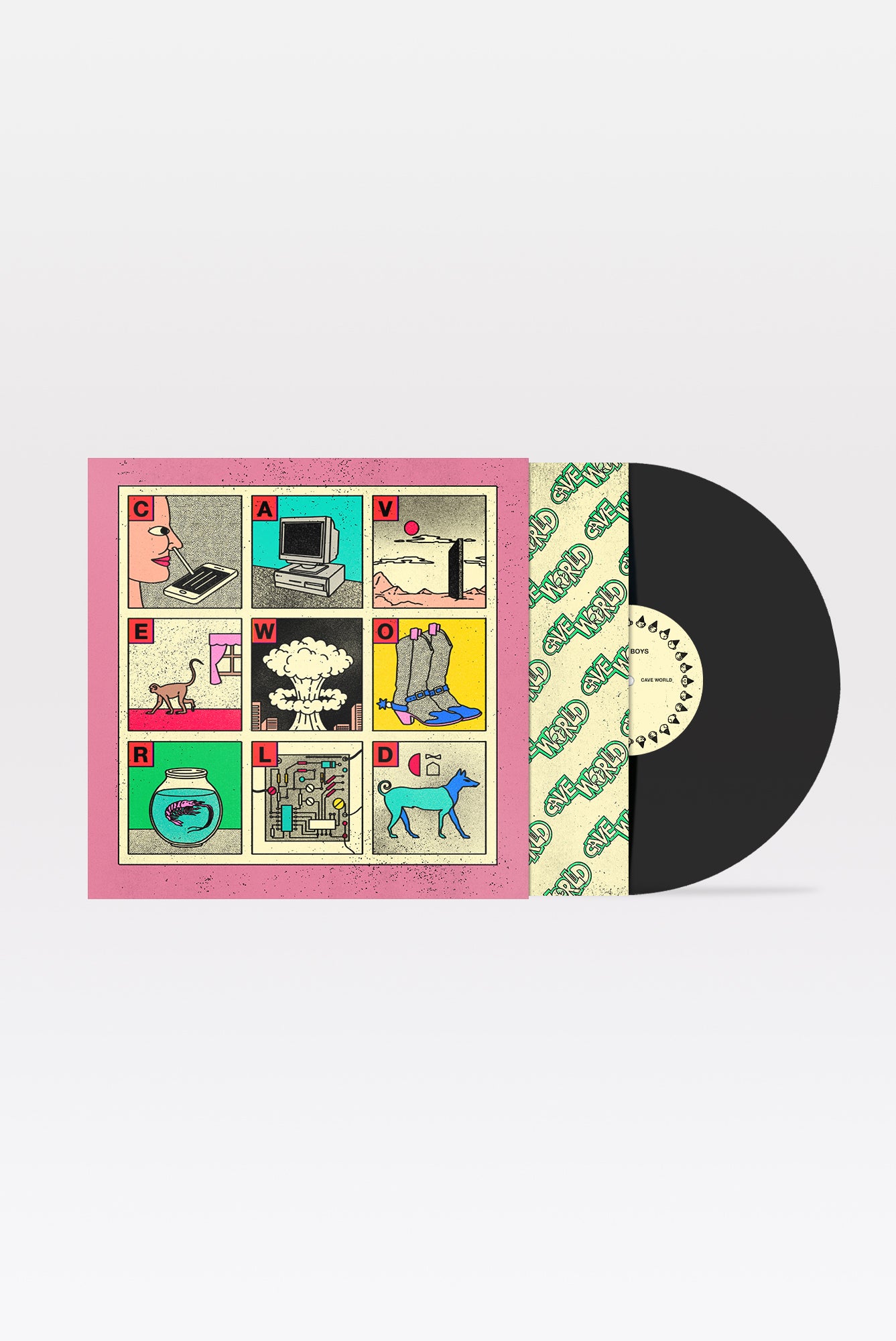 VIAGRA BOYS / CAVE WORLD 帯付き LPレコード VIAGRA BOYS / CAVE WORLD 帯付き LPレコード - メルカリ